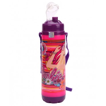 Barbie Double Walled Water Bottle, Pink Purple